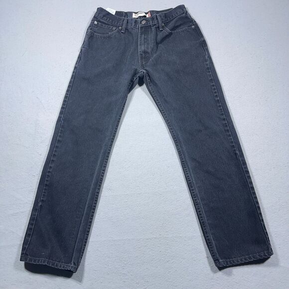 Levi's Other - VTG Levi's 505 Jeans Men 32x30  Black Dark Wash‎ Denim Straight Leg Tag 33x32